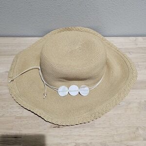 Womens Studio Kokin New York Wide Brim Straw Sun Hat